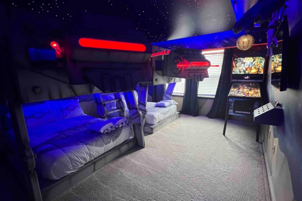 Amazing Friends — Galaxy bunk room lighting